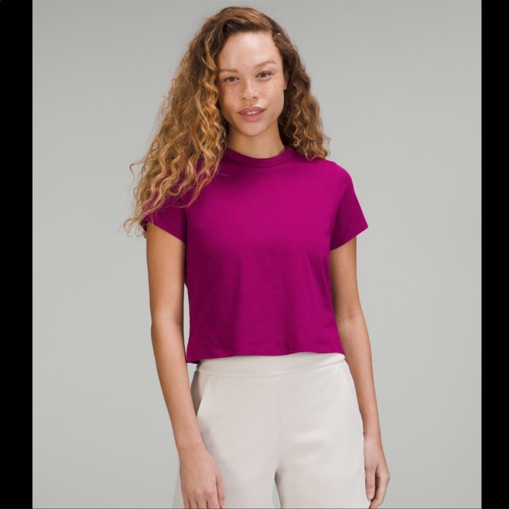 NWOT Lululemon Classic-Fit Cotton Blend T-Shirt